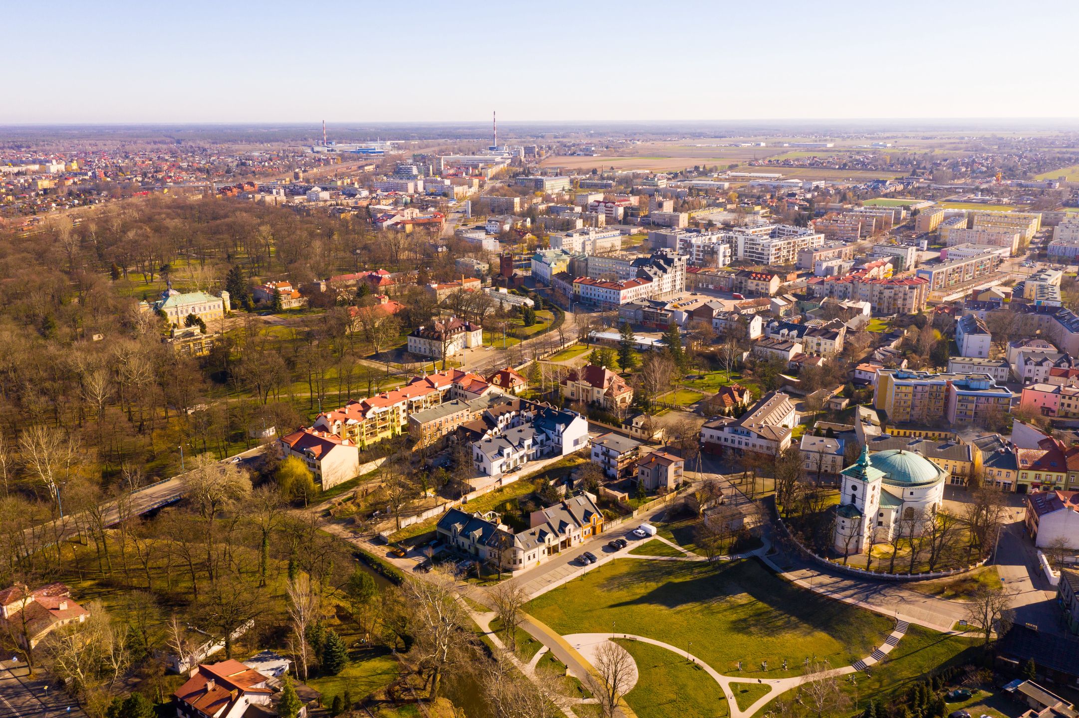 Aerial view of Skierniewice, Lodz Voivodeship
Aerial view of modern landscape of Polish town of Skierniewice on spring day, Lodz Voivodeship
skierniewice, city, lodz, province, poland, europe, townscape, urban, view, aerial, drone, panoramic, modern, streets, living, environment, houses, edifices, roofs, church, belfry, building, exterior, architecture, monumental, historical, cultural, sightseeing, landmark, attraction, heritage, location, tourism, travel, trip, scenery, outdoors, landscape, nature, spring, sunny, sky, blue, cloudy, horizon, skierniewice, city, lodz, province, poland, europe, townscape, urban, view, aerial, drone, panoramic, modern, streets, living, environment, houses, edifices, roofs, church, belfry, building, exterior, architecture, monumental, historical, cultural, sightseeing, landmark, attraction, heritage, location, tourism, travel, trip, scenery, outdoors, landscape, nature, spring, sunny, sky, blue, cloudy, horizon