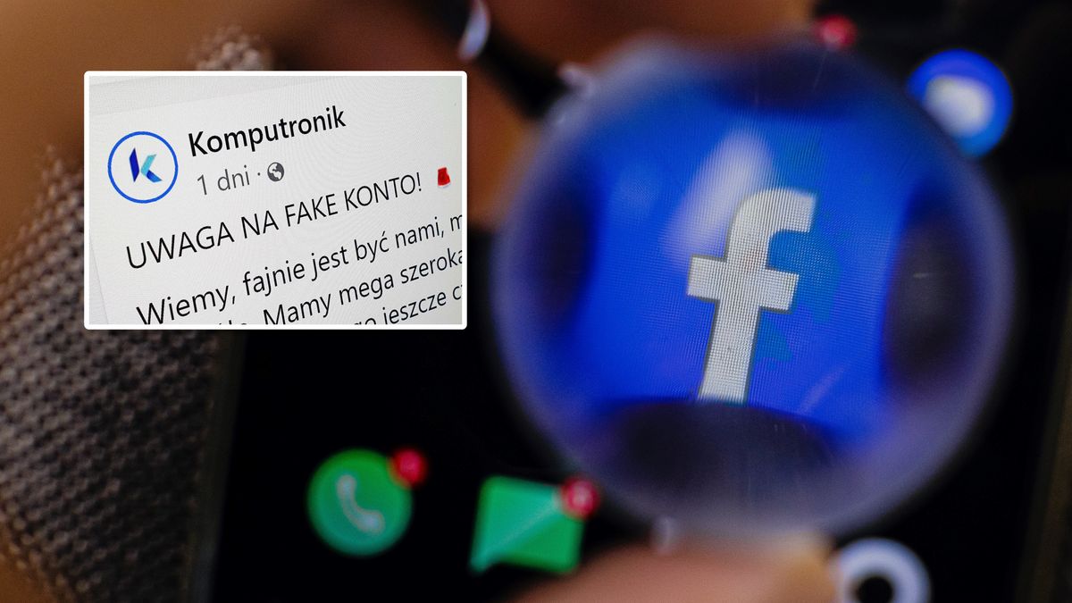 Uwaga na fałszywe konto na Facebooku