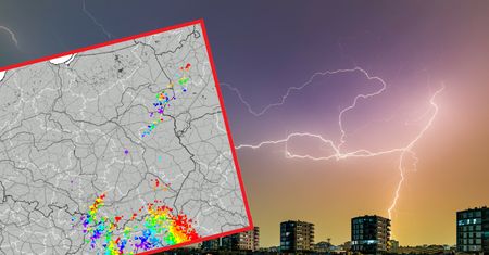 Przed nami groźna noc. Gwałtowne burze nad Polską
