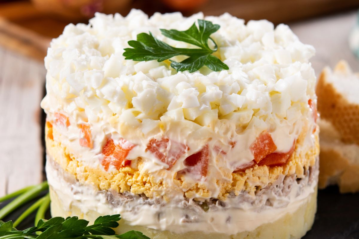 Zamiast mieszać składniki w garze, układam je warstwowo. Nawet wybrednej cioci opadła szczęka