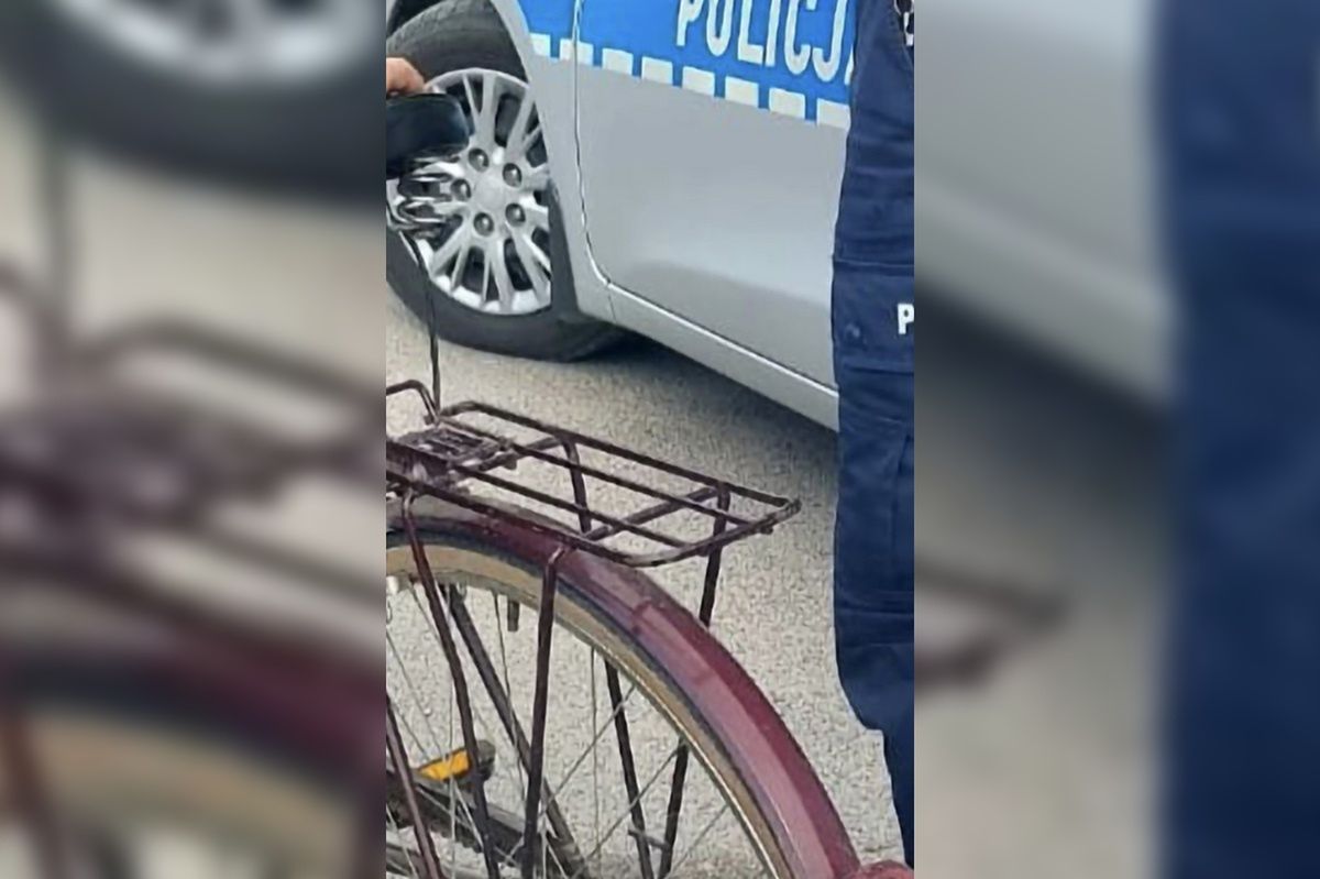 Jawidz: Jechał rowerem pod wpływem 4 promili. Był poszukiwany