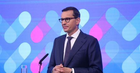 Premier Morawiecki o migrantach. Oświadczenie na szczycie V4