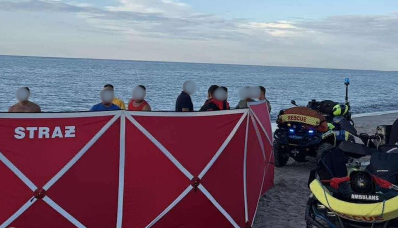 Kolejna tragedia nad Bałtykiem. Nie żyje starszy mężczyzna