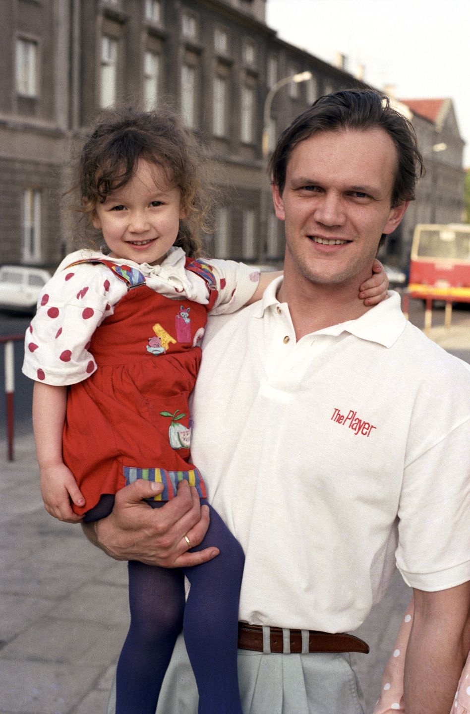 Cezary Pazura z corką Anastazją