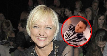 Edyta Golec nie mogła przestać się śmiać. Nagrała Łukasza w nietypowej chwili