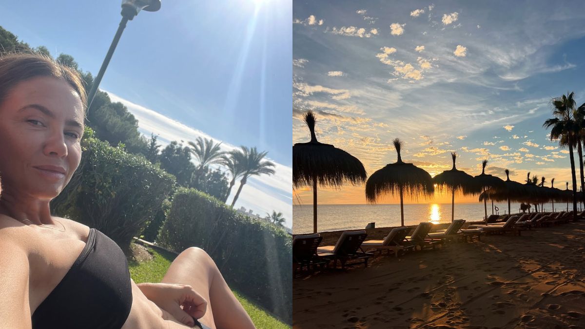 Kinga Rusin łapie słoneczne promienie na Costa del Sol