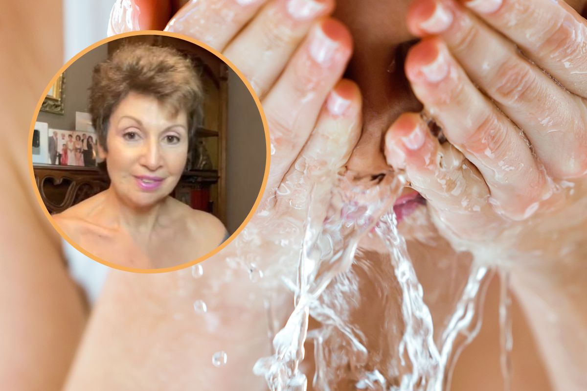 Age-defying TikToker at 82 reveals skin-care secrets. Cold water rinse and vitamin A