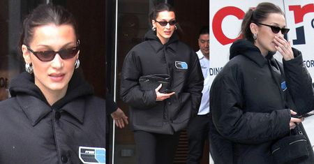 Bella Hadid przebrała się za swojego ochroniarza?