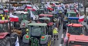 Setki porzuconych traktorów na ulicach Warszawy. Nagranie z protestu AgroUnii
