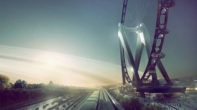 Rozrywka przyszłości - Nippon Moon, czyli największy diabelski młyn na świecie. Tylko dla wariatów?! 1