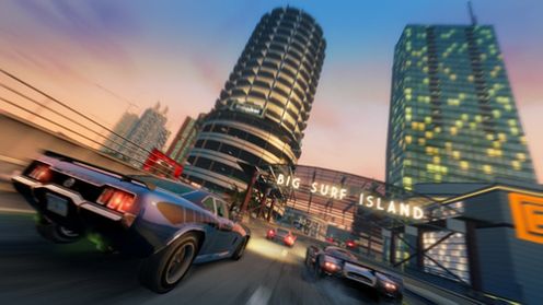 Big Surf Island DLC - nowa miejscówka w Burnout Paradise 1