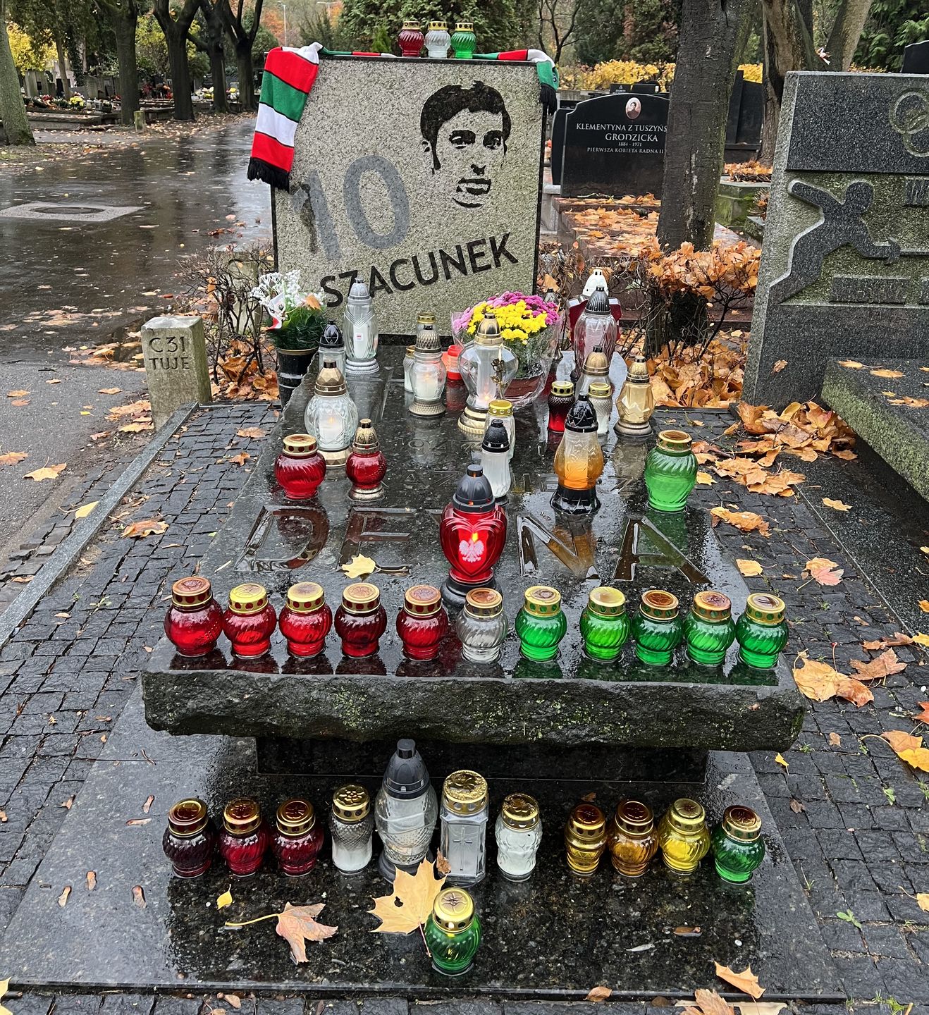 Grób Kazimierza Deyny 