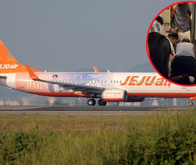 Pasażer próbował otworzyć drzwi podczas lotu Jeju Airlines. Są wyniki badań