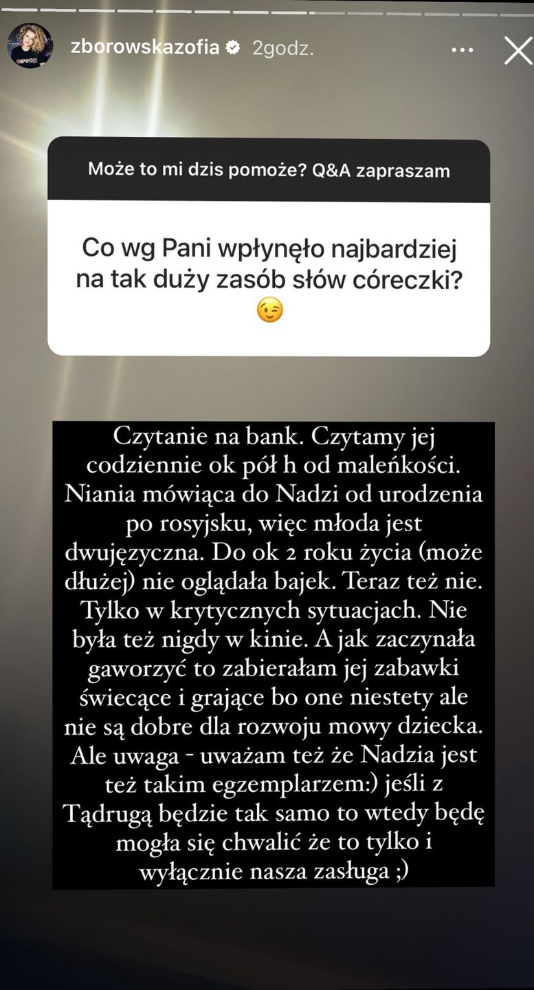Zofia Zborowska rozprawia o macierzyństwie