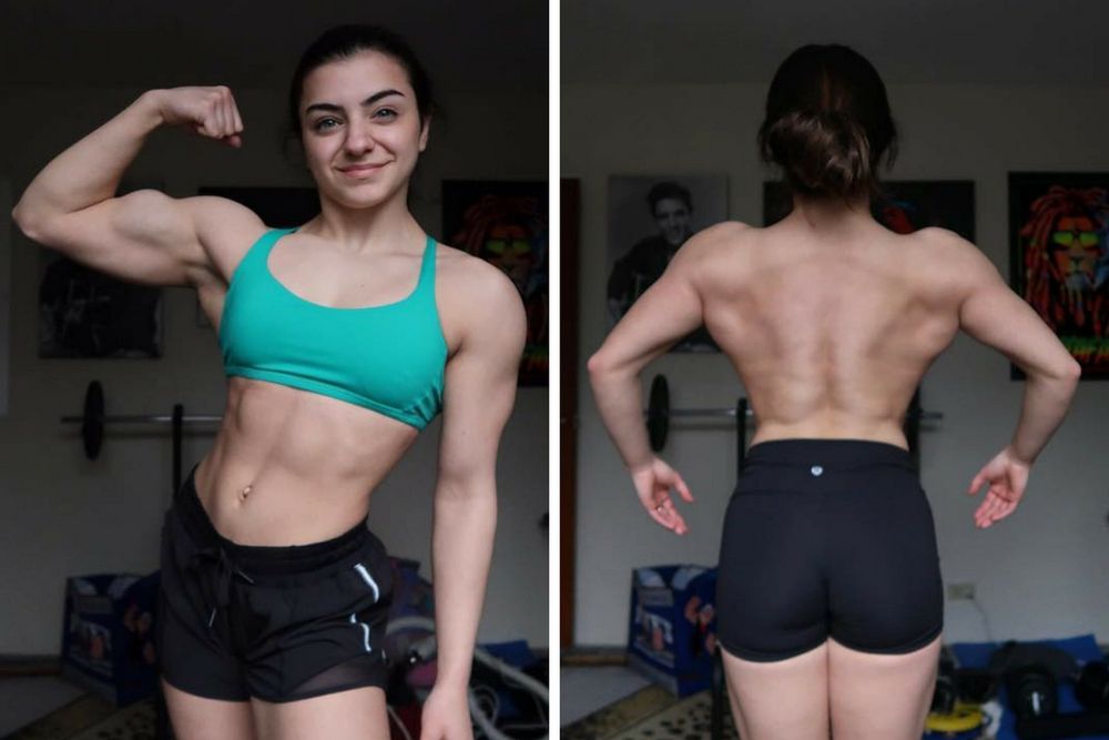 17-latka może pochwalić się umięśnioną sylwetką