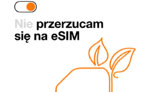 "Subskrybuj numer" w reklamach Orange Flex