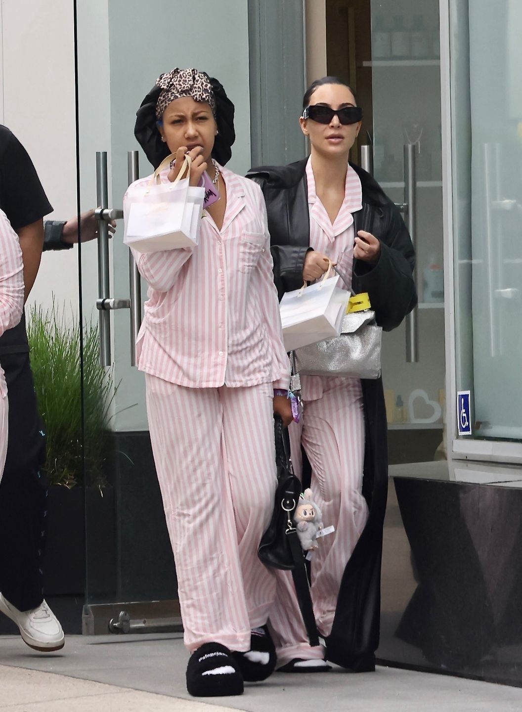 Kim i North Kardashian 