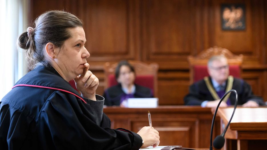 Agnieszka Nowicka
Pozna�, 14.11.2019. Prokurator Agnieszka Nowicka podczas rozprawy w S�dzie Apelacyjnym w Poznaniu, 14 bm.  w sprawie o nielegalne przej�cie dystoteki w Opalenicy. 
(jk/dw) PAP/Jakub Kaczmarczyk
Jakub Kaczmarczyk
Agnieszka Nowicka, o nielegalne przej�cie dyskoteki w Opalenicy, rozprawa, s�d apelacyjny, pozna�  poznaniu