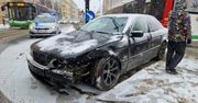 Lublin: Poranne zderzenie dwóch pojazdów na skrzyżowaniu w centrum
