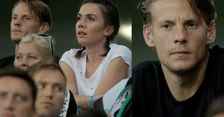 TYLKO U NAS: Bołądź i Fabijański na meczu Legii (FOTO)