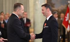 Sławosz Uznański-Wiśniewski odznaczony