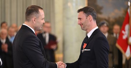 Sławosz Uznański-Wiśniewski odznaczony