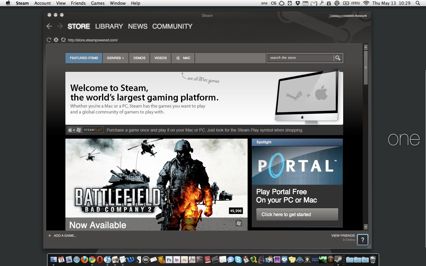 Steam na Mac już jest. Wesja na Linuxa, oficjalnie potwierdzona! Portal za darmo! 2