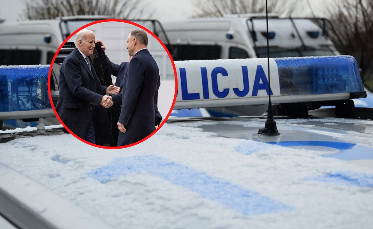 Policjanci mieli przesyłać sobie na prywatne maile dokumenty dotyczące zabezpieczenia wizyty Joe Bidena