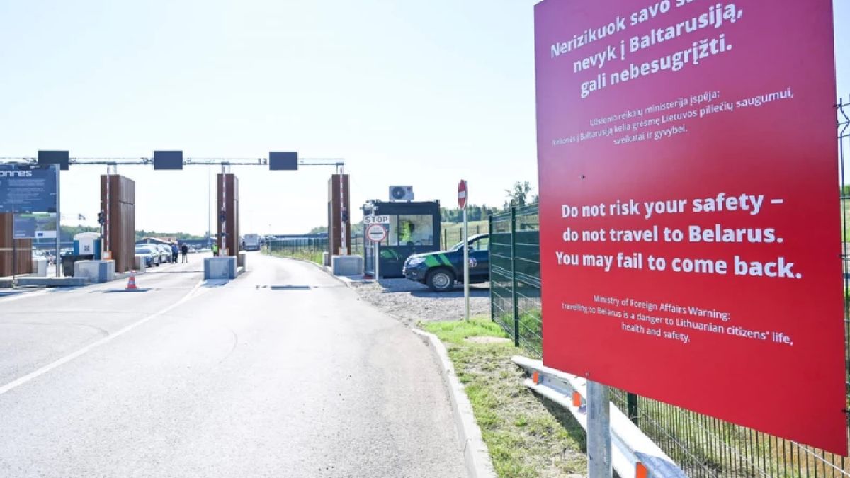 Na granicy białorusko-litewskiej pojawiły się niepokojące napisy