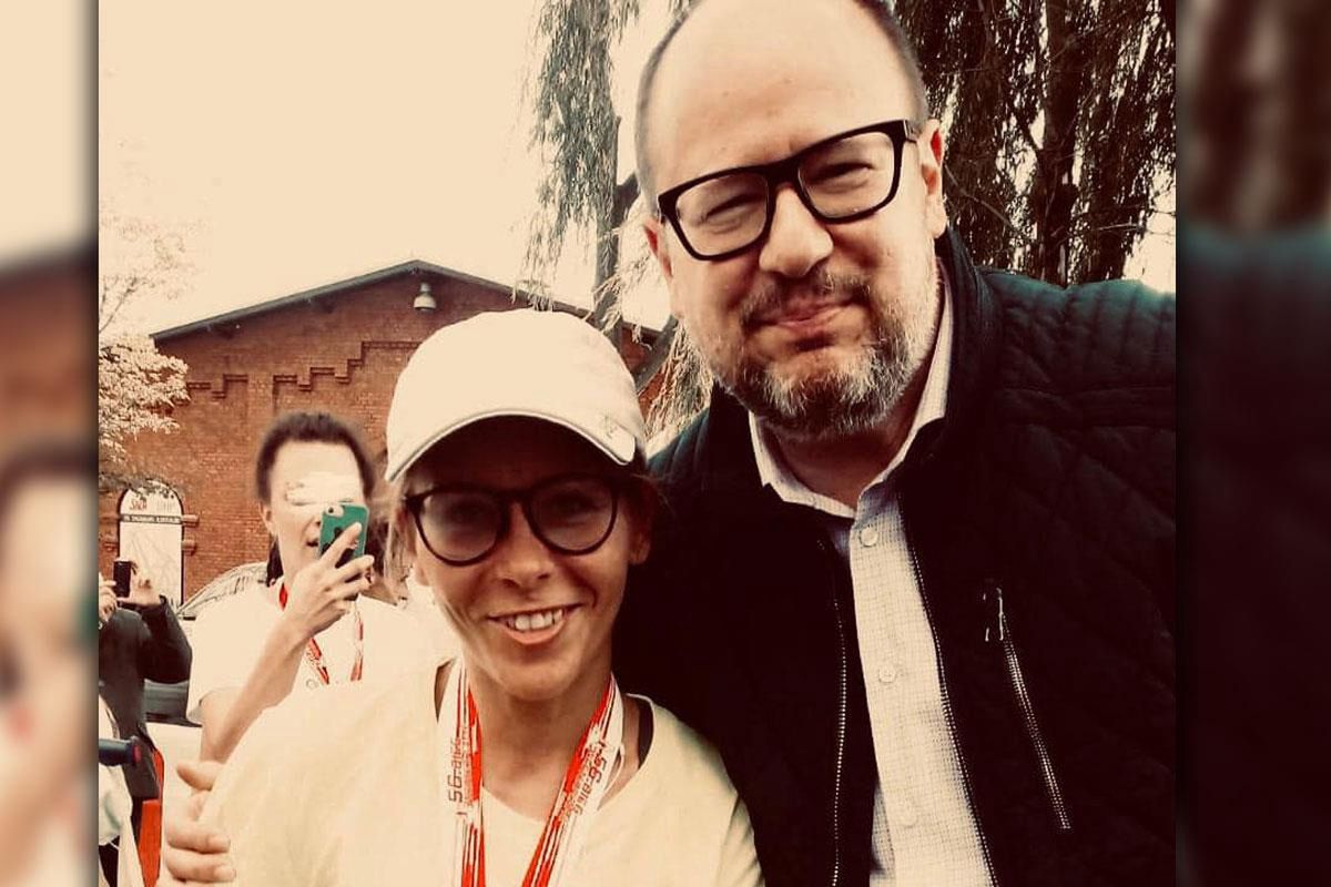 Agnieszka Buczyńska i Paweł Adamowicz