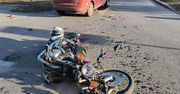 Płock: 22-letni kierowca Forda doprowadził do wypadku z 17-latkiem na motocyklu!