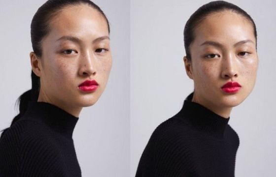 Zara oskarżona o rasizm, bo w reklamie eksponuje piegi chińskiej modelki