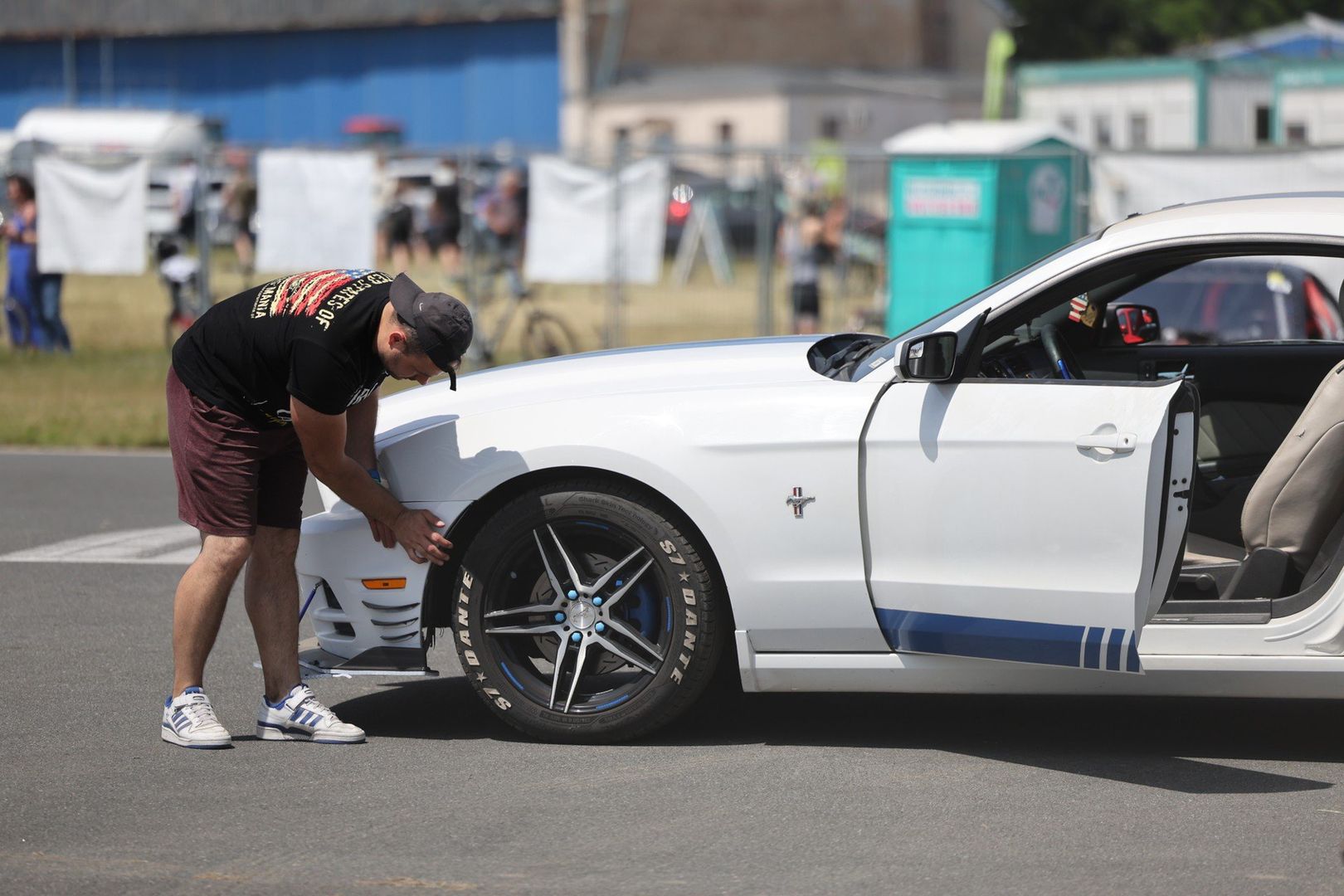 American Cars Mania w upalną niedzielę w Katowicach zgromadziła tłumy