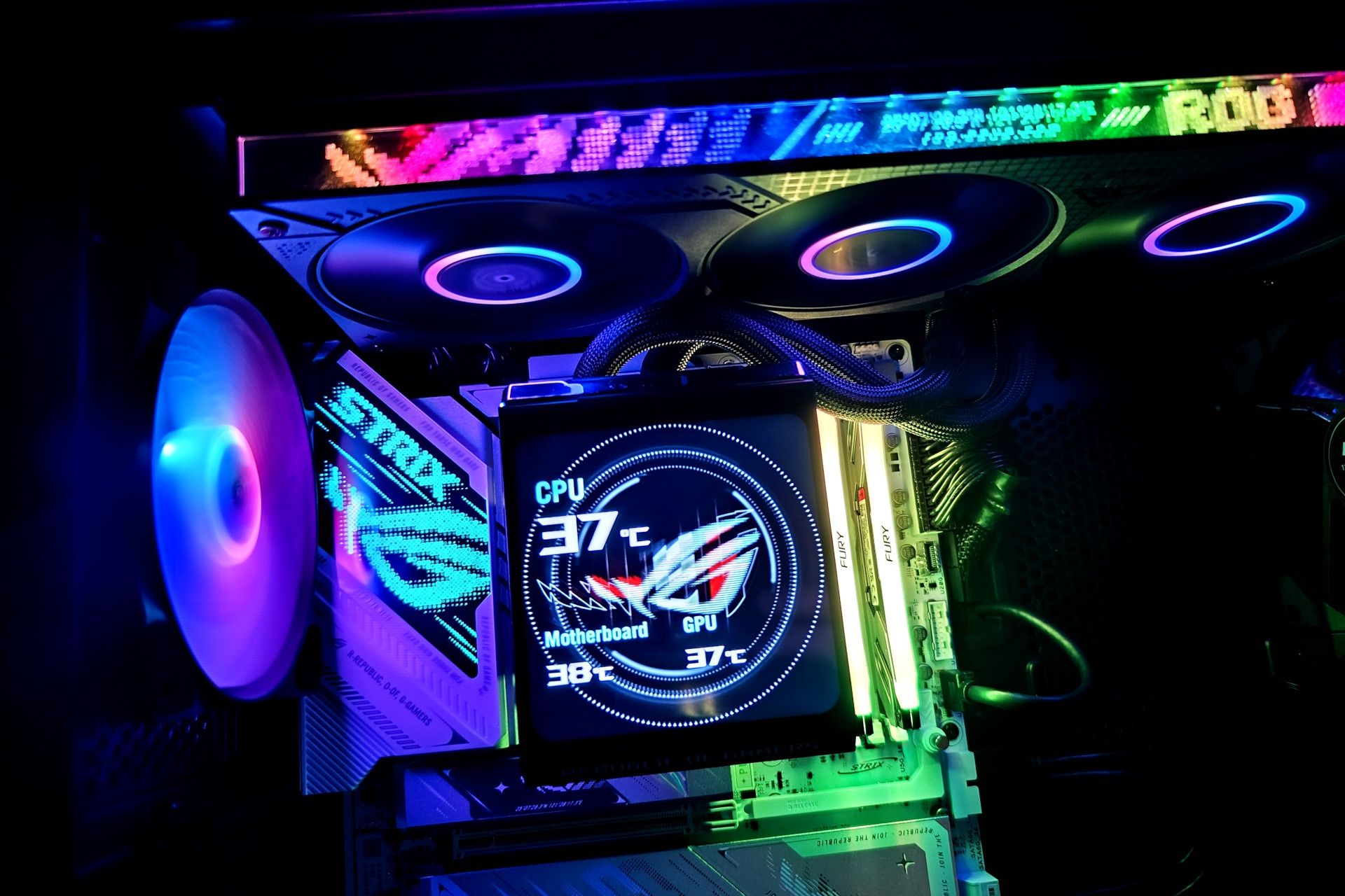 Chłodzenie ASUS ROG Strix SLC IV 360 ARGB LCD