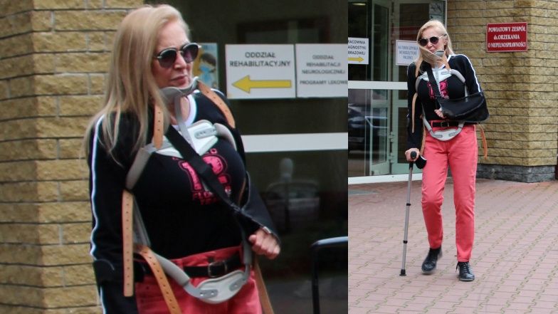 Sylwia Wysocka na rehabilitacji