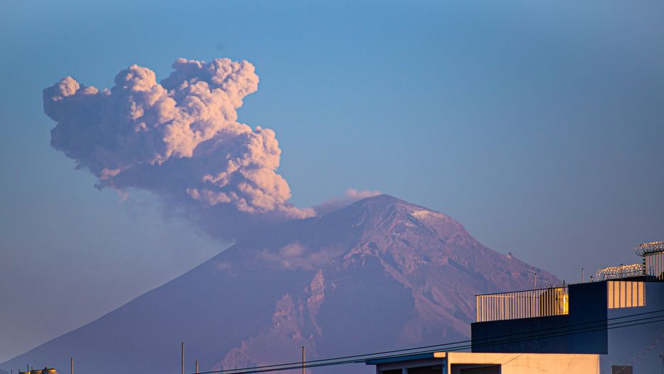 Wulkan Popocatepetl zwiększył swoją aktywność 