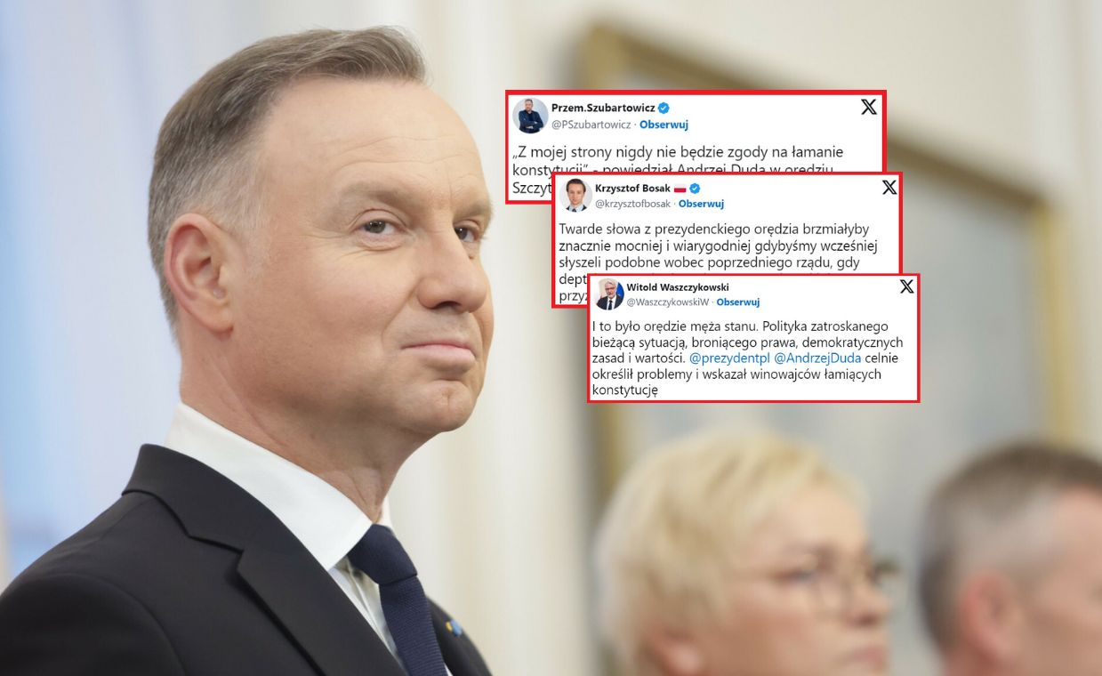Skomentowali orędzie Dudy. Padły gorzkie słowa. "Szczyt szczytów"