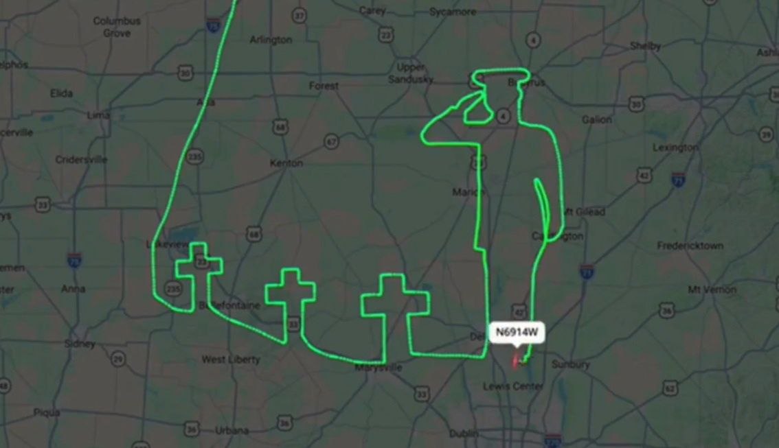 Katastrofa w Iraku. Niezwykły gest pilota z USA