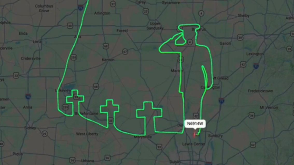 Pilot uczcił pamięć załogi rozbitego samolotu