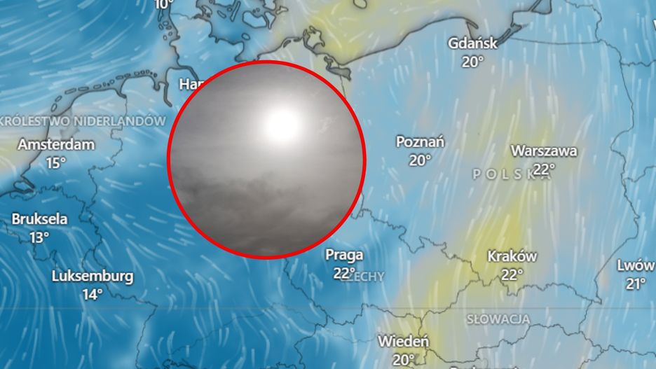 Jakość powietrza w Polsce. W miejscach oznaczonych żółtym kolorem pojawił się saharyjski pył