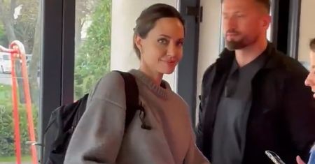 Angelina Jolie w Ukrainie. "ONZ nie ma z tym nic wspólnego"