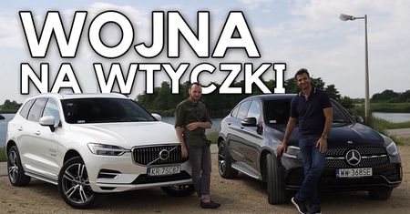 Volvo XC60 T8 vs Mercedes-Benz GLC 300e - jeśli nie wiadomo, o co chodzi, to chodzi o ekologię