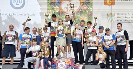 Wsparcie dla polskiej transplantologii. "Bieg po Nowe Życie" odbył się w Warszawie