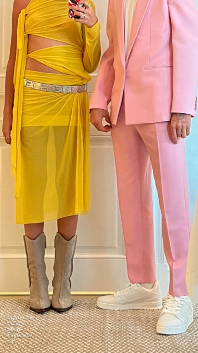 Dziewczyna Romeo Beckhama złamała ślubną zasadę
