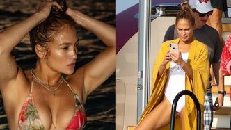 51-letnia Jennifer Lopez pozuje w bikini (FOTO)