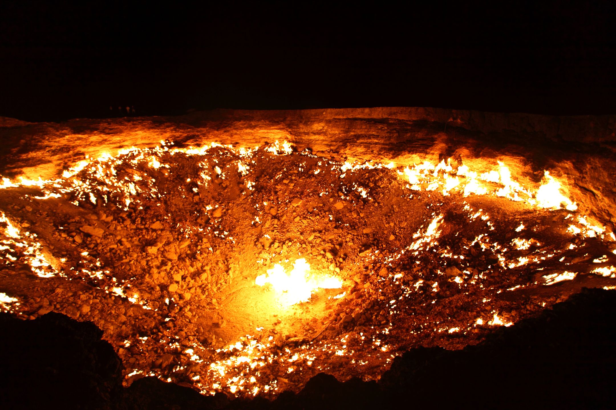 Krater w Turkmenistanie płonie od ponad 50 lat 