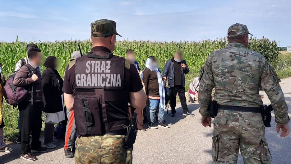 Podlasie. Zatrzymano największą grupę nielegalnych uchodźców 