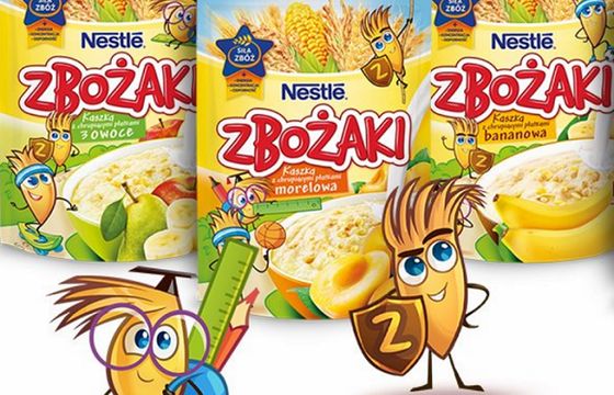 Dziecięca rozmowa przy śniadaniu w reklamach kaszki Zbożaki (wideo)