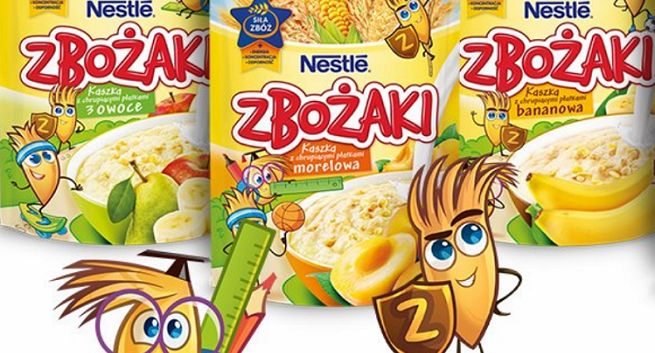 Dziecięca rozmowa przy śniadaniu w reklamach kaszki Zbożaki (wideo)