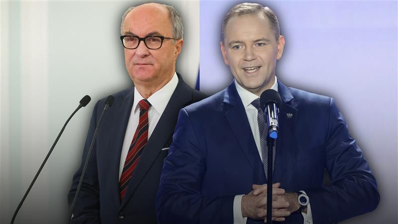 Czarzasty jest w sporze z Nawrockim 